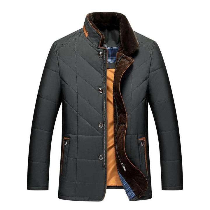 Solomon | Veste Hiver Homme Col Montant