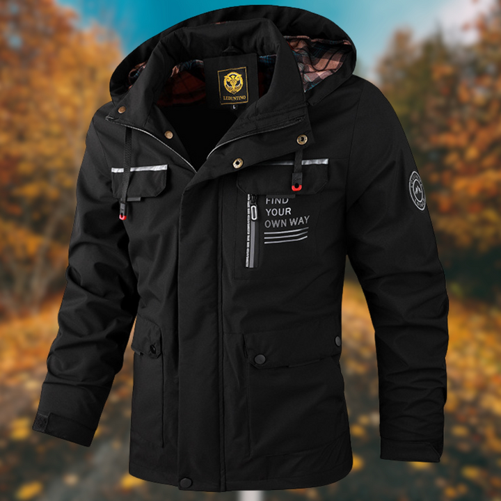 Claudio™ | Lässige Herrenjacke mit Kapuze