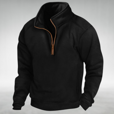 Hudson™ - Pull Polaire Demi-Zip pour Homme