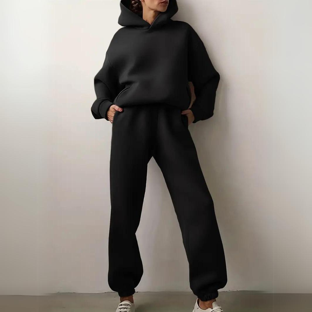 SVEVA™ | Ensemble Deux Pièces Femme Sweatshirt et Pantalon