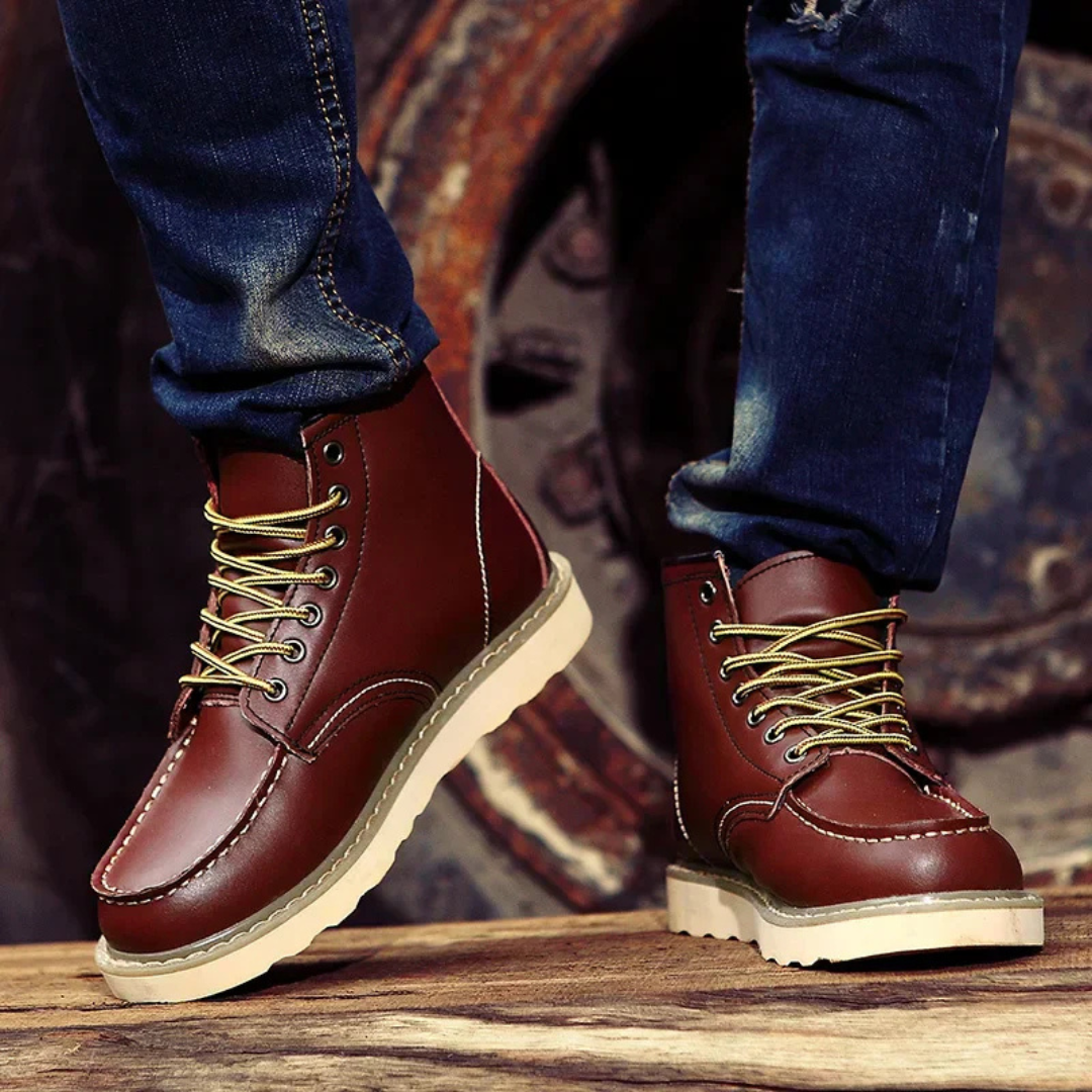 Cole™ | Bottes Vintage en Cuir