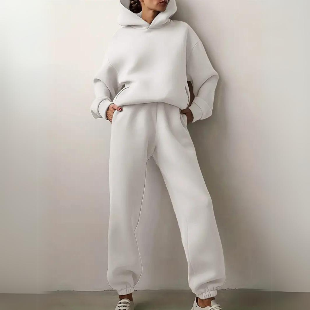 SVEVA™ | Ensemble Deux Pièces Femme Sweatshirt et Pantalon