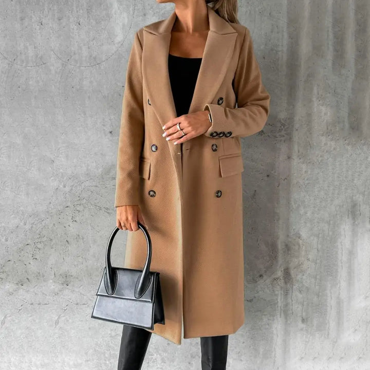 Selene™ - Trench en laine chic urbain