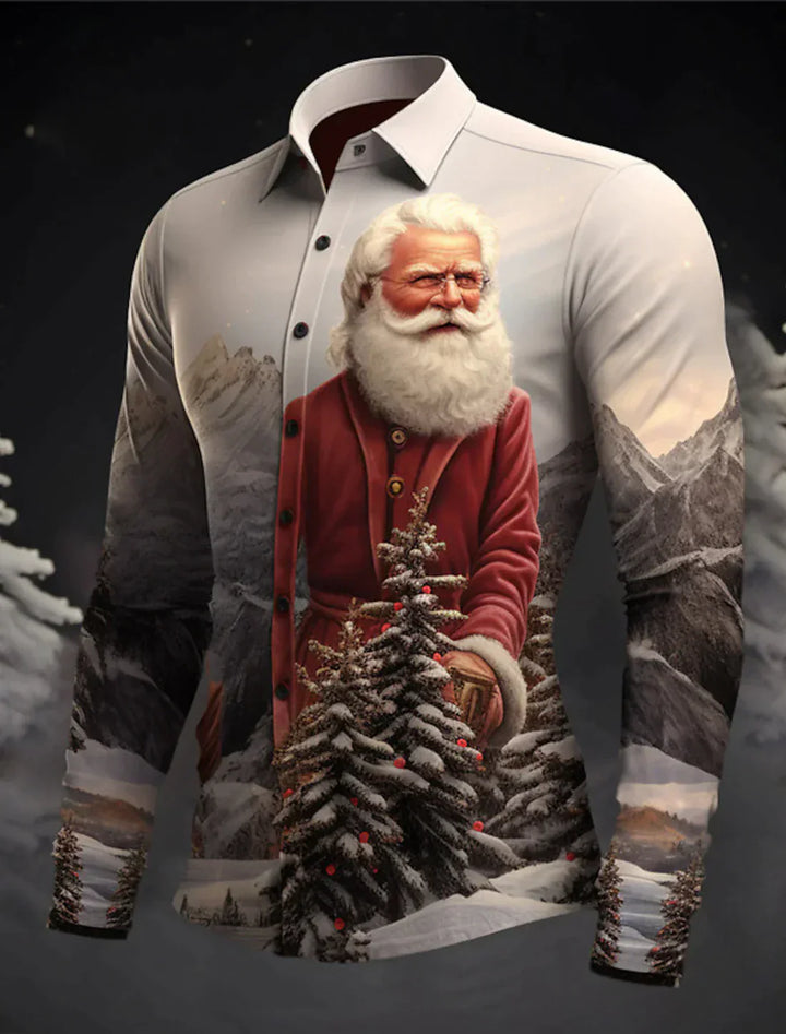 Cas | Chemise de Noël en Lin