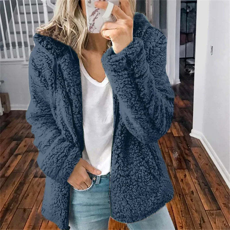 Olivia™ - Cardigan en polaire douce