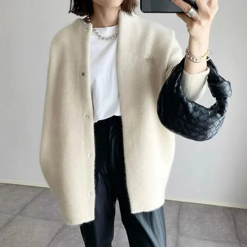 CANBERRA™ | Cardigan Luxe Automne