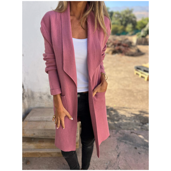 Annalena™ – Blazer Cardigan Élégant et Décontracté